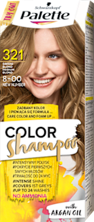 Szampon koloryzujący 321 Średni Blond  Palette COLOR Shampoo