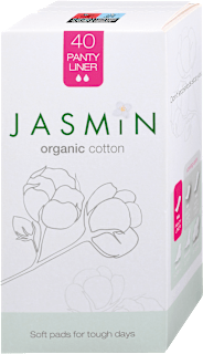 Organski bombažni ščitniki perila Panty Liner Jasmin