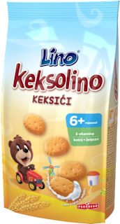 Baby keksići u vrećici, 6 + mj. Lino