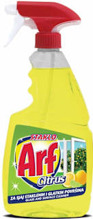 Sredstvo za čišćenje stakla - citrus Arf