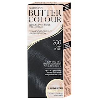 Butter Colour boja za kosu - 200 Black SUBRiNA