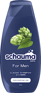 šampon pro muže s chmelovým extraktem  schauma