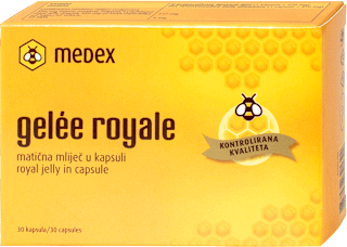 gelee royale matična mliječ u kapsuli Medex