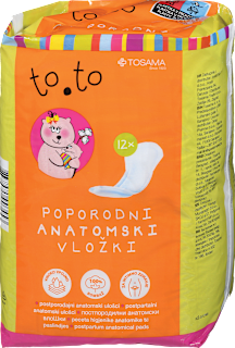 Poporodni anatomski vložki to.to