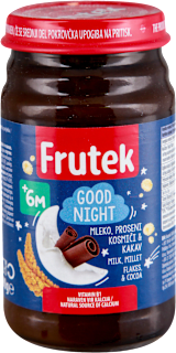GOOD NIGHT mlečna kašica sa prosenim pahuljicama i kakaom, od 6. meseca Frutek
