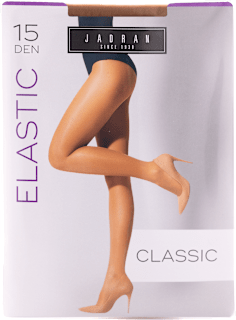 Elastic hulahopke Classic, 15 DEN, veličina 3 – 4 – Tamno drap  JADRAN ČARAPE