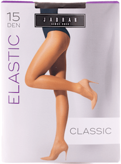 Elastic hulahopke Classic, 15 DEN, veličina 3 – 4 – Crna  JADRAN ČARAPE