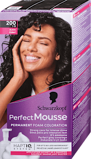 Trajna barva za lase 200 Črna Schwarzkopf Perfect Mousse