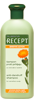 Šampon Recept Sensitive Action SUBRiNA RECEPT
