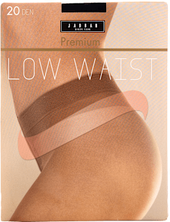 Premium Low Waist hulahopke, 20 DEN, veličina 3 – 4 – Crna  JADRAN ČARAPE