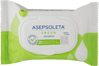 Fresh osvježavajuće maramice ASEPSOLETA