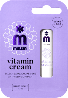 Anti-age vlažilni balzam za ustnice Vitamin Cream Melem