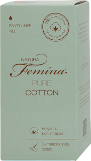 Ščitniki perila Pure Cotton Natura Femina