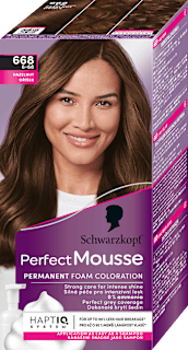 Farba na vlasy - 668 oriešková Schwarzkopf Perfect Mousse