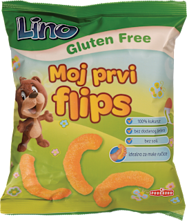 Moj prvi flips - bez glutena Lino