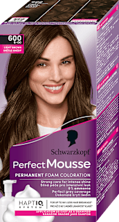 Farba na vlasy - 6-00 svetlohnedá Schwarzkopf Perfect Mousse