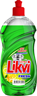 Ultra Fresh Lemon deterdžent za ručno pranje suđa – limun Likvi