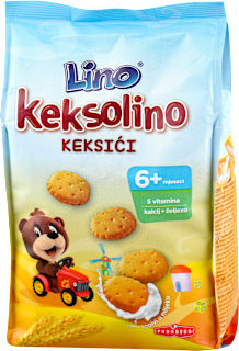 Baby keksolino keksići, 6+ meseci Lino