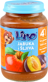 Kašica - jabuka i šljiva, od 4. meseca Lino