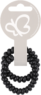 Spiralne gumice za kosu – crna ACCESSOIRES