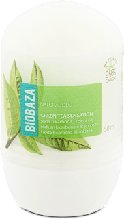 Green tea Sensation deo roll-on soda bikarbona i zeleni čaj Biobaza