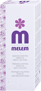 Naravna zaščitna krema za občutljivo kožo Melem