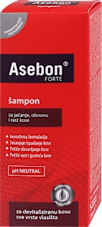 Šampon za jačanje, obnovu i rast kose Asebon