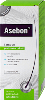 Šampon protiv suhe prhuti – suho vlasište Asebon