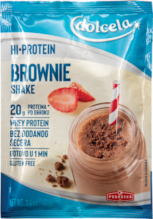 HI-Protein Shake - brownie dolcela