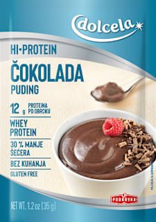 HI-Protein puding - čokolada  dolcela