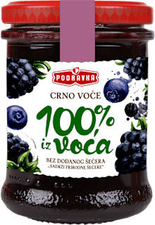 Voćni namaz - crno voće PODRAVKA