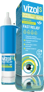 Vizol S Fast Relief kapi za oči JGL