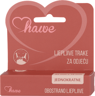 Ljepljive trake za odjeću hawe
