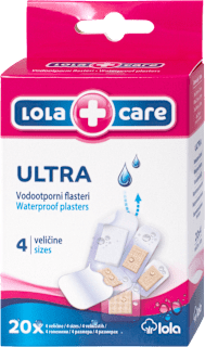 Ultra vodootporni flasteri lola care