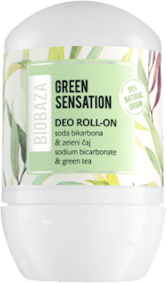 Sensation deo roll-on - soda bikarbona i zeleni čaj Biobaza