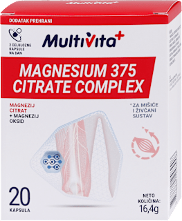 Magnezij 375 citrat kompleks Multivita