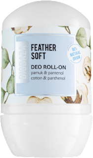 Feather Soft deo roll-on - pamuk i pantenol Biobaza