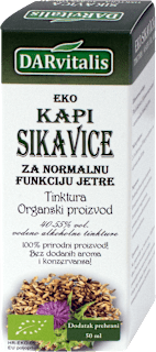 Eko tinktura u kapima – sikavica DARvitalis