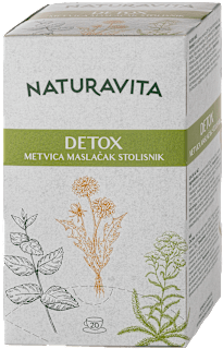 Detox čaj, 20 vrećica NATURAVITA