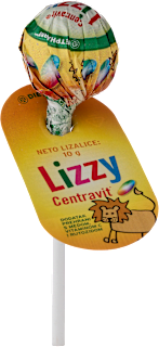 Lizzy Centravit lizalica - dodatak prehrani za djecu od navršene 4. godine., 1 kom. DIETPHARM