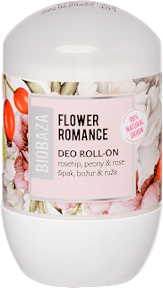 FLOWER ROMANCE DEO-ROLL ON - šipak, božur & ruža Biobaza
