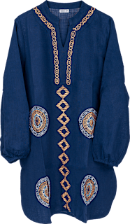 Tunika – plava s detaljima, S/M HOOT