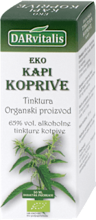 Eko tinktura u kapima – kopriva DARvitalis