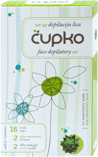 Trake za depilaciju lica – Sensitive čupko