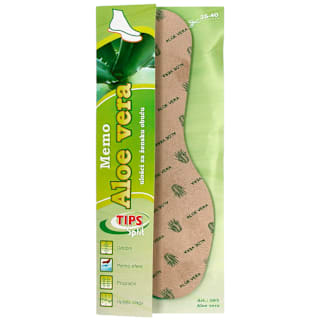 Memo ulošci za obuću aloe vera vel. 35/40 – ženski, 1 par TIPS