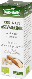 Eko tinktura – ashwagandha DARvitalis