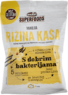 Superfoods rižina kaša – vanilija SUPERFOODS