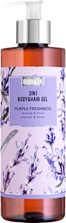 PURPLE FRESHNESS 3u1 gel za tuširanje- - lavanda i limun Biobaza