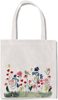 Pamučna vrećica - livadno cvijeće PONTES SALUTIS