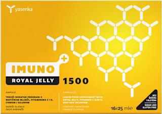 Imuno Royal Jelly ampule 1500 mg  yasenka